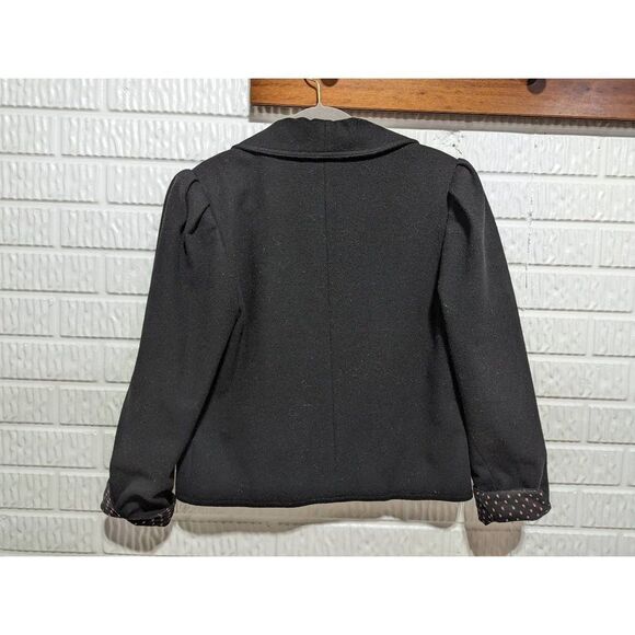 Margie Roth Boutique Posh Women's Single Button Wool Shawl Collar Jacket Medium - Picture 6 of 6